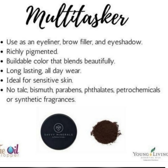 Young Living Savvy Minerals MultiTaskers- Set of 2! -  Dark - Picture 5 of 7